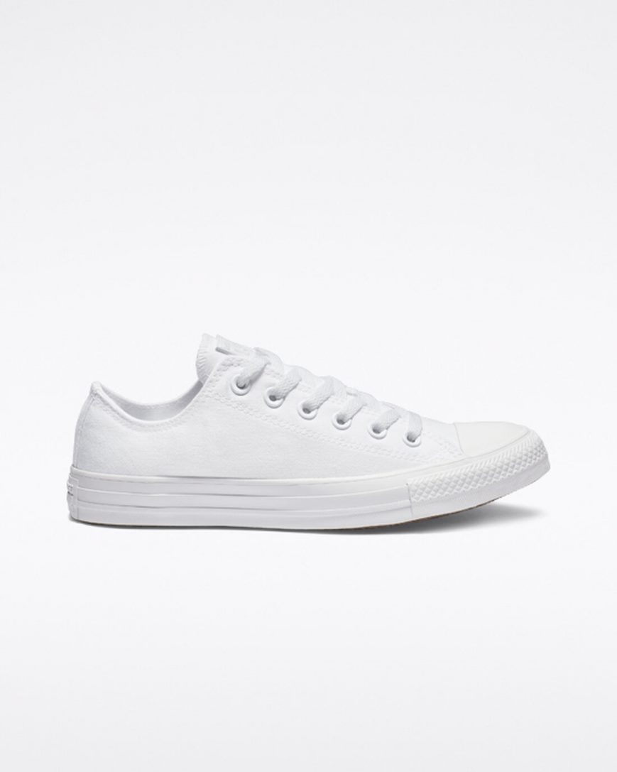 Tenis Converse Chuck Taylor All Star Classicos Cano Baixo Feminino Branco | PT F0478T5